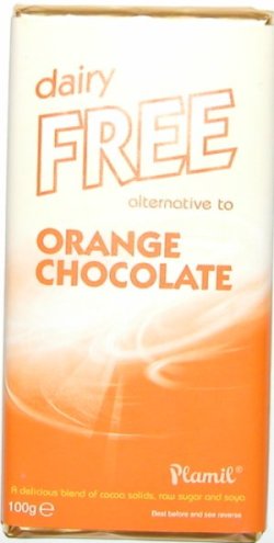 Chocolate de laranja - sem gl�ten
